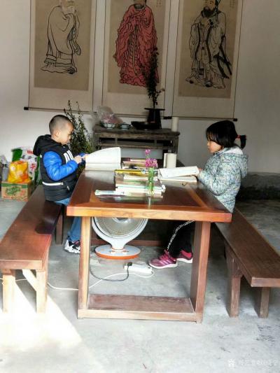 刘晓宁日记-这是湖南的一个读经书院，国学教育。这里的孩子纯真可爱，寄宿到书院读经书，周末接回【图2】