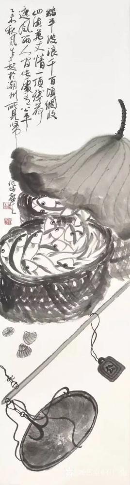 石广生收藏-广州亚洲美食节近日开幕，并于广东画院举办《丹青美食》～画家笔下的美食专题美术作品【图7】