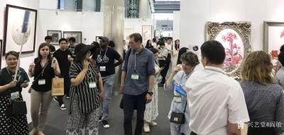 阎敏收藏-2019中国（深圳）文博会-宝安美术作品展览圆满成功。
  5月16日至5月2【图4】