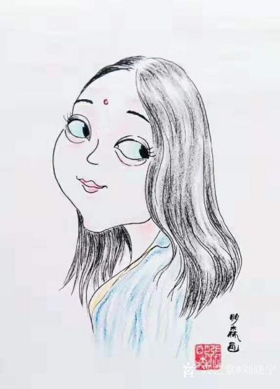 刘晓宁生活-漫画家眼中的香香：高冷这个词好像从小到大都跟着我，，今天又听到别人说，其实我只是【图8】