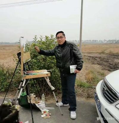 张恒久生活-十年前深圳大芬油画村，一个小破村成了当今鼎鼎大名的艺术村。画家张恒久见证历史。【图3】