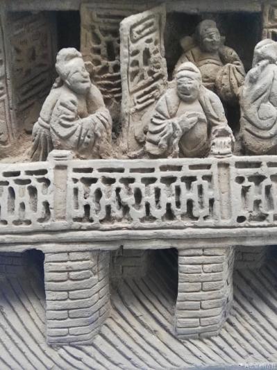 荆古轩收藏-荆门收藏——清代早期人物老砖雕欣赏。【图4】