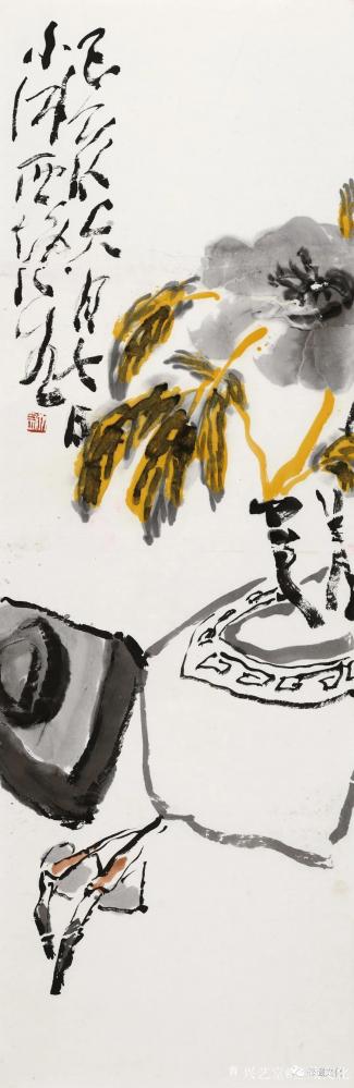 鉴藏文化日记-《胡画胡说——卅又三》铁饭碗是堕落的温床。
铁饭碗是堕落的温床。
高师名徒，【图22】