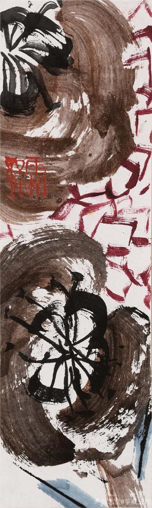 鉴藏文化收藏-崔大有，原名崔启仲，号石缶。生于1991年，江苏徐州沛县人。姑且称之为青年画家。【图26】