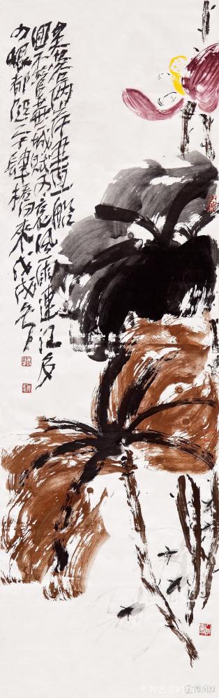 鉴藏文化收藏-崔大有，原名崔启仲，号石缶。生于1991年，江苏徐州沛县人。姑且称之为青年画家。【图23】