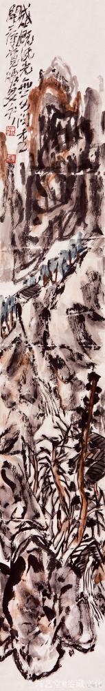 鉴藏文化收藏-崔大有，原名崔启仲，号石缶。生于1991年，江苏徐州沛县人。姑且称之为青年画家。【图25】