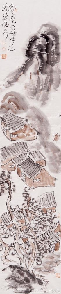 鉴藏文化收藏-崔大有，原名崔启仲，号石缶。生于1991年，江苏徐州沛县人。姑且称之为青年画家。【图37】