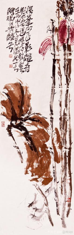鉴藏文化收藏-崔大有，原名崔启仲，号石缶。生于1991年，江苏徐州沛县人。姑且称之为青年画家。【图38】