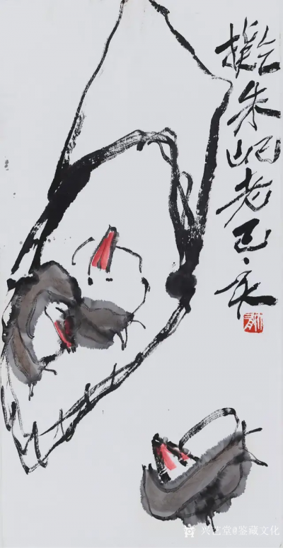 鉴藏文化日记-艺术家红不得脸，出不得汗，瞪不得眼，只乐意被捧杀，舔得舒服，终究安乐死。
赏画【图8】