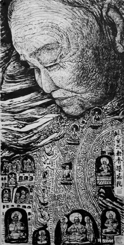 马培童日记-“焦墨出彩-焦墨艺术是典型的中国古代传承艺术”童心写历(47)
 在焦墨技法上【图2】