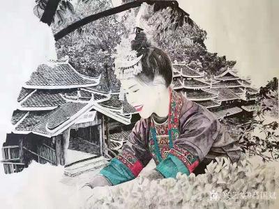 马国斌日记-历时创作一个月这幅钢笔画《民族的就是世界的！》
筹备北京、上海、深圳等地个人画【图2】