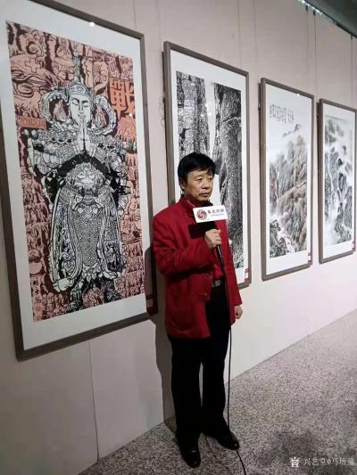 马培童生活-永远跟党走，百位中国画名家学木邀请展，2021年4月25日上午10点在民族文化宫【图3】
