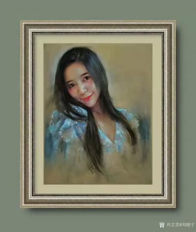 刘晓宁日记-素描肖像画私人订制作品；色粉肖像画私人订制作品。发照片即可绘制哦。【图2】