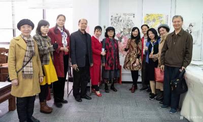 李伟强收藏-2022年1月1日上午，以“美术同盟”为名号的画家们，在广州东风路广东大厦四楼，【图2】