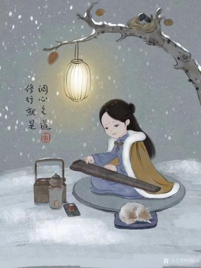 刘晓宁日记-香香治愈系插画欣赏
心的本质就是世界的本质，你将自己的心调成什么频道，你就生活【图3】
